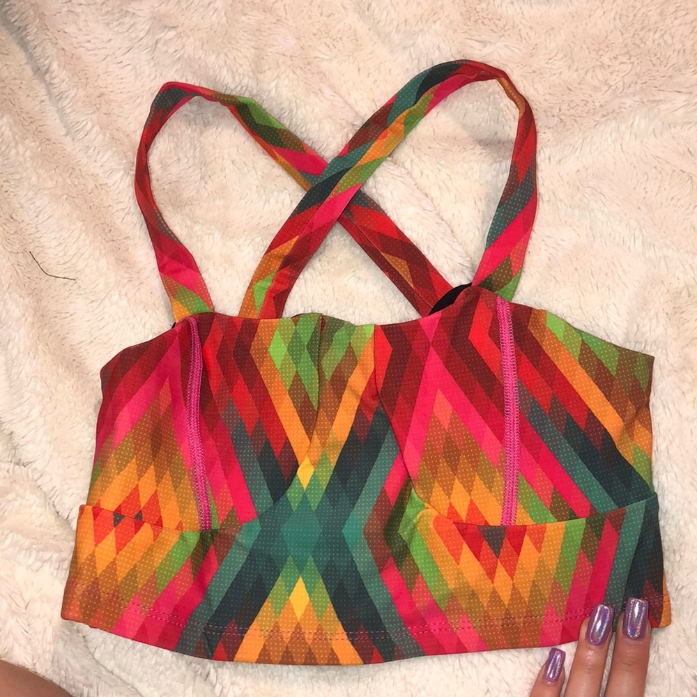 Brand new fitted sports bra